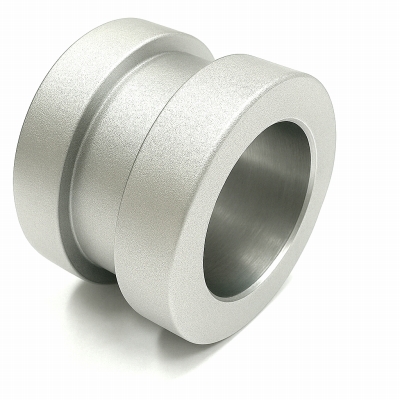 梨地ホーニングクロムメッキ加工