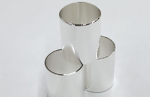 硬質銀メッキ加工事例 製品名 スリーブ